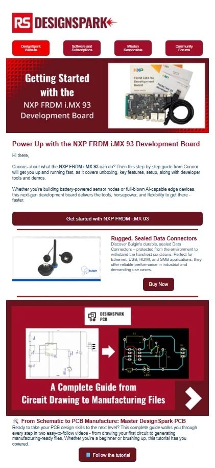 example newsletter